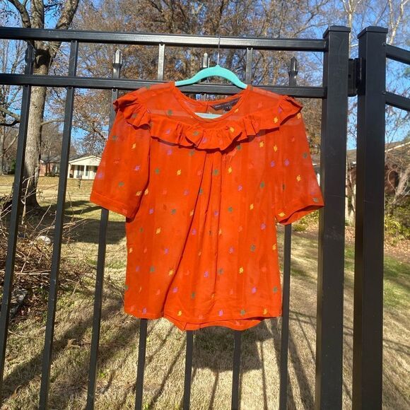Marc by Marc Jacobs Galena Silk Blouse NWT - Picture 1 of 9